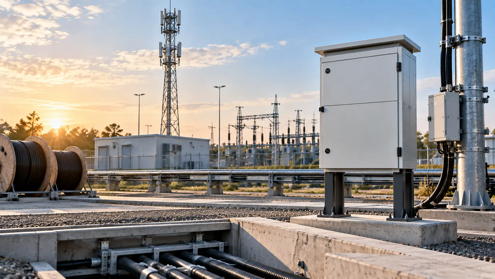 Telecommunications & Nationwide Broadband - FiberOptiInk Industrial Infrastructure